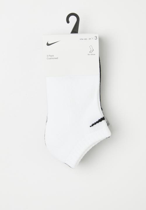 Nike - Nhn nike basic no show 3 pack - multi