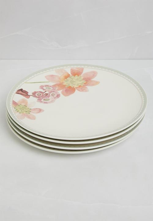 Maxwell & Williams - Primula 12 pc Dinner Set - Pink
