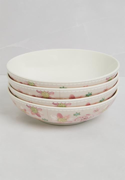 Maxwell & Williams - Primula 12 pc Dinner Set - Pink