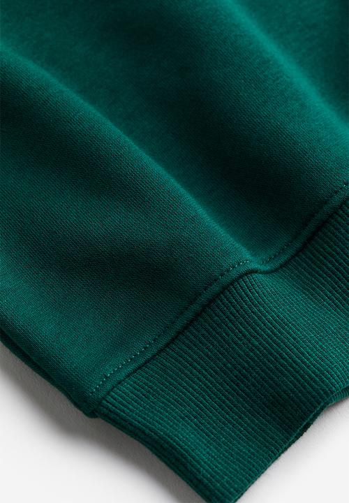 H&M - Oversized sweatshirt - dark green/san francisco