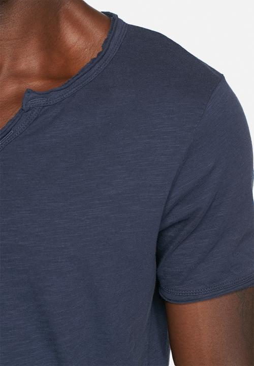 Jack & Jones - Galvin Split Neck Tee