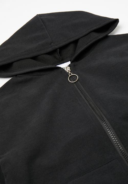 Pop Candy - Hooded tracksuit set - black