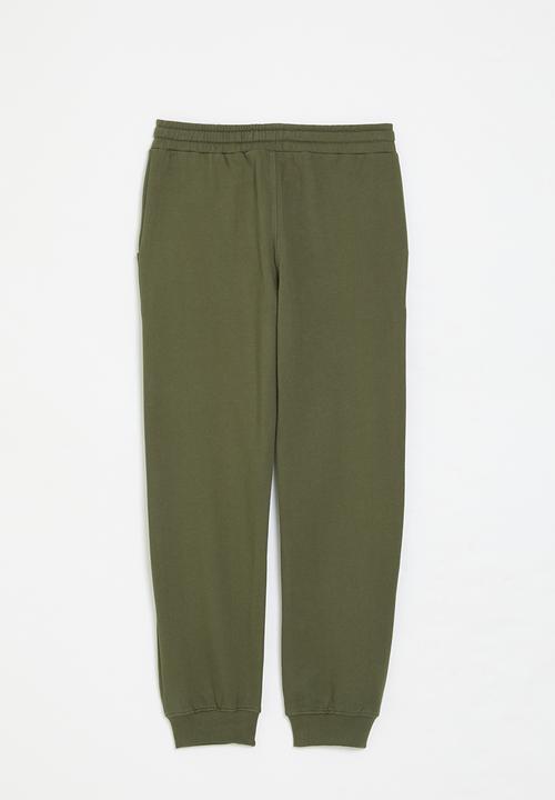 JEEP - Cuff logo jogger - fatigue