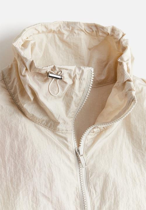 H&M - Parachute bomber jacket - light beige