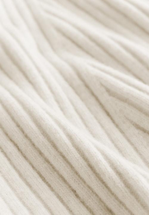 H&M - Rib-knit dress - natural white