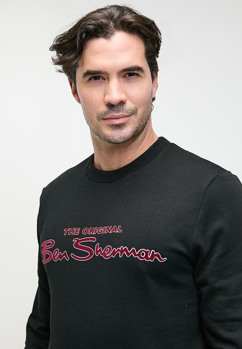 Ben Sherman - Signature Crew Sweater 59999 - Black