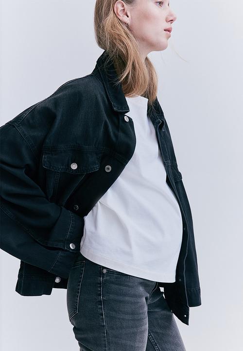 H&M - Mama skinny jeans - dark denim grey
