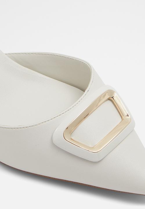 ALDO - Giocante slingback heel - white & bone