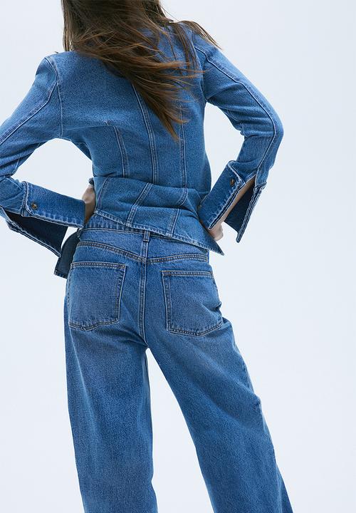 H&M - Wide regular jeans - denim blue