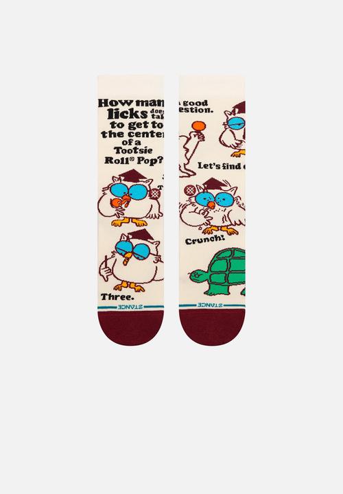 Stance Socks - Mr owl crew - canvas