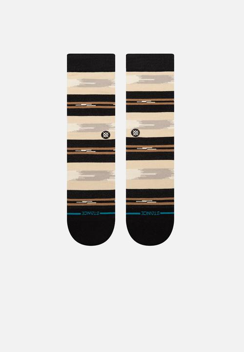 Stance Socks - Trail bound crew - black