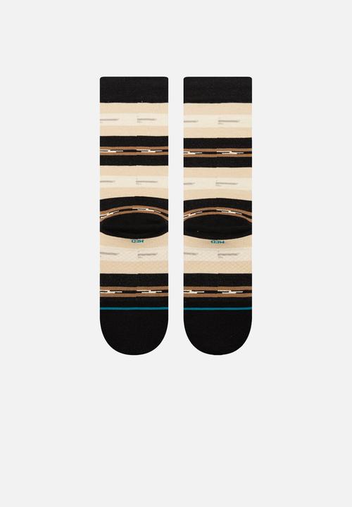 Stance Socks - Trail bound crew - black
