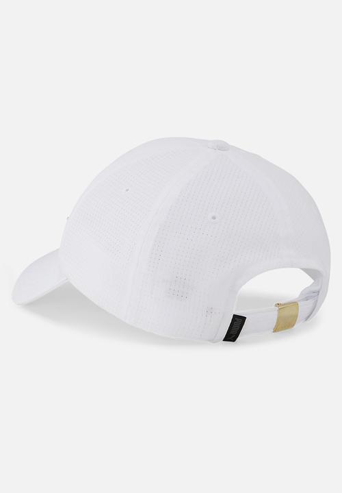 PUMA - PUMA Gold Metal Cat Cap - PUMA White