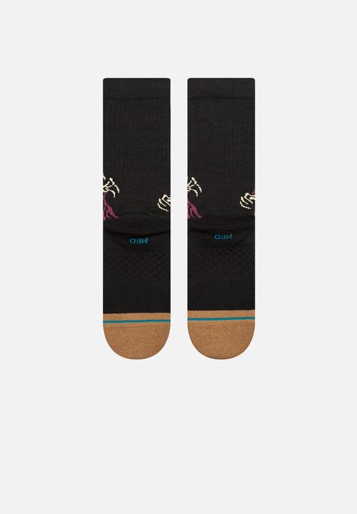 Stance Socks - Welcome skelly crew - black