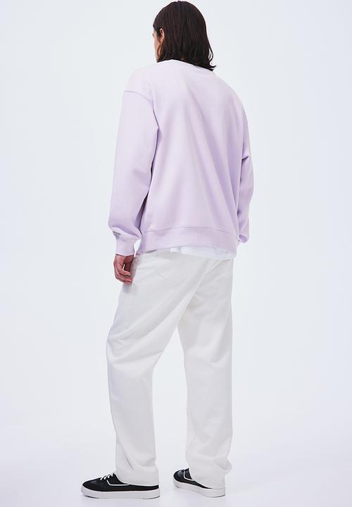 H&M - Loose fit sweatshirt - light purple/pokémon