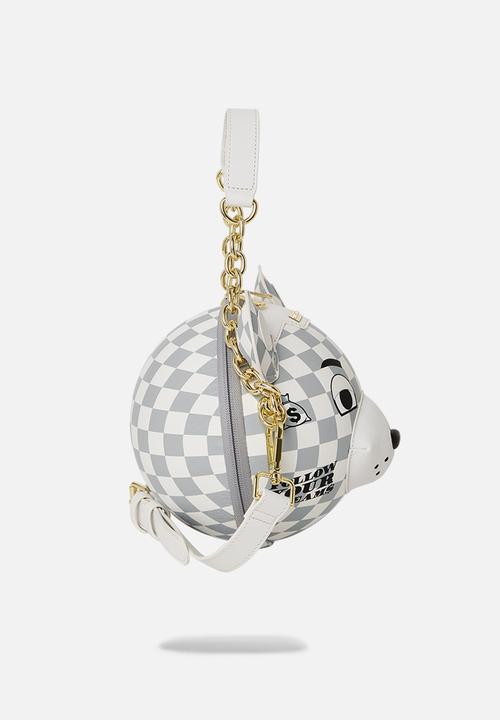 Sprayground - Couture bear ball sling - white