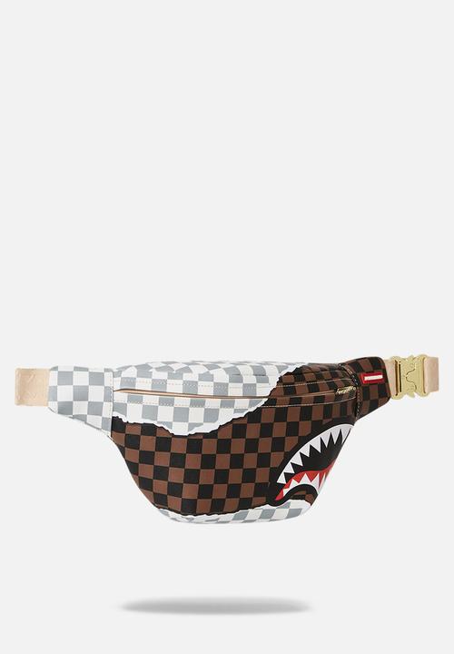 Sprayground - Tearaway crossbody - white & brown