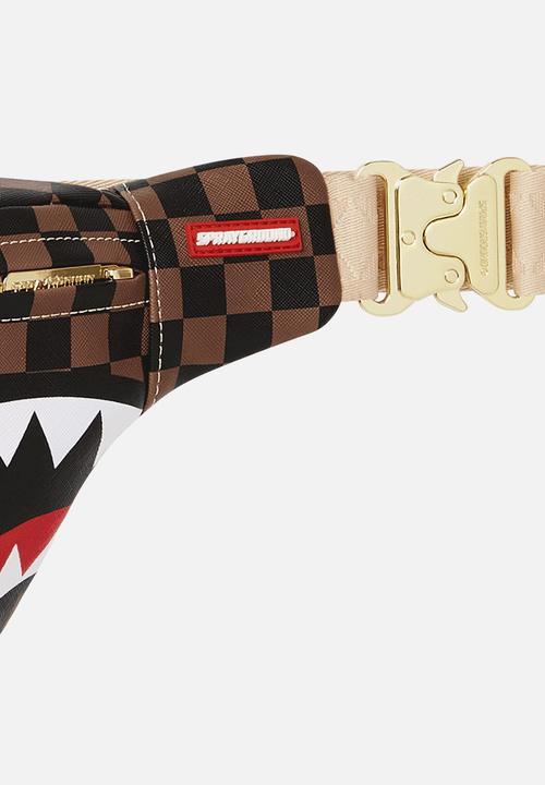Sprayground - Tearaway crossbody - white & brown