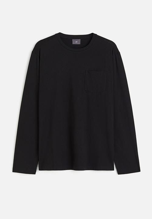 H&M - Regular fit pyjama - black/checked