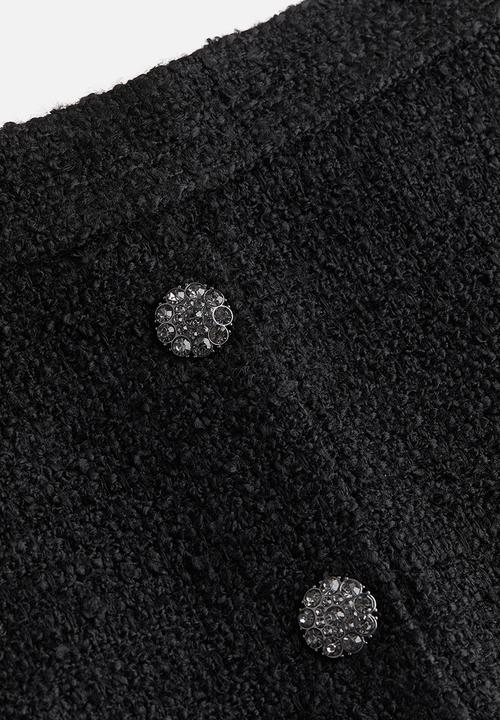 H&M - A-line skirt - black