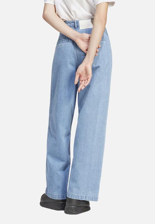 adidas Originals - 3 Stripe Jeans - Light Denim
