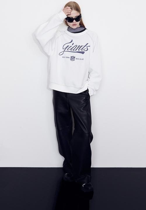 H&M - Printed sweatshirt - cream/nfl