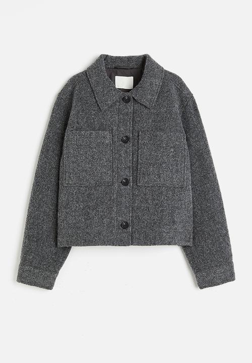 H&M - Shacket - dark grey
