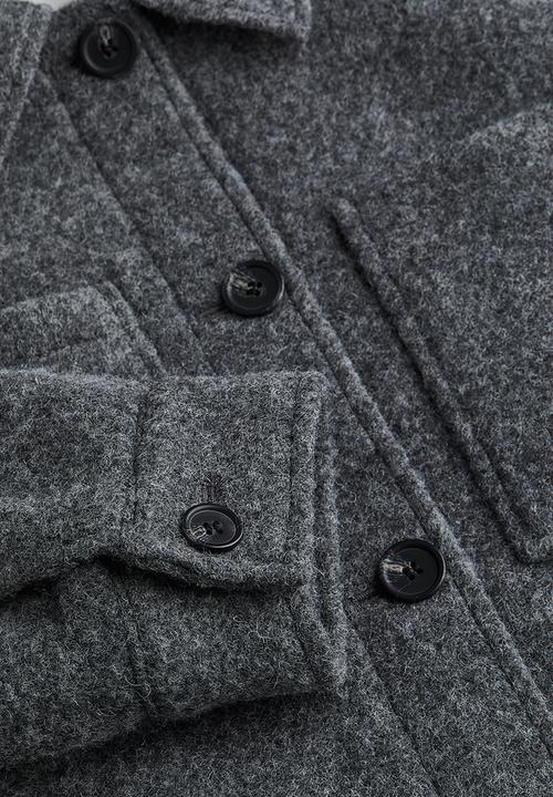 H&M - Shacket - dark grey