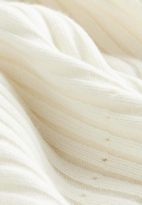 H&M - Collared wool jumper - cream