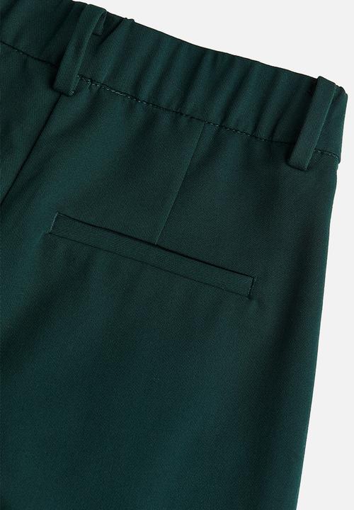H&M - Tapered trousers - dark green