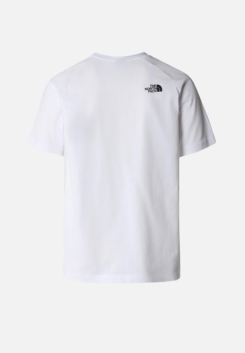 The North Face - M Raglan Redbox Tee - White