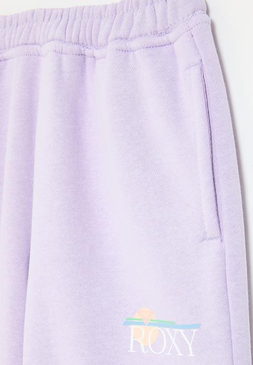 Roxy - Surf feeling wide brushed pant - crocus