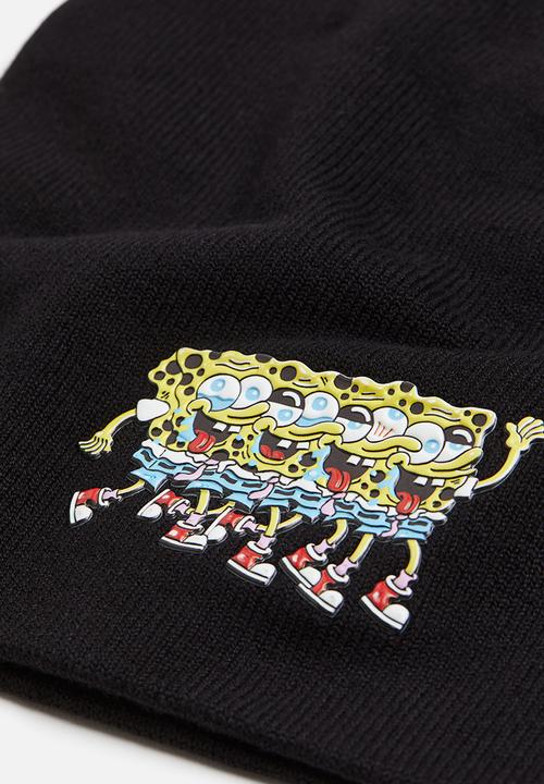 H&M - Print-motif beanie - black