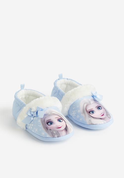 H&M - Appliquéd slippers - blue
