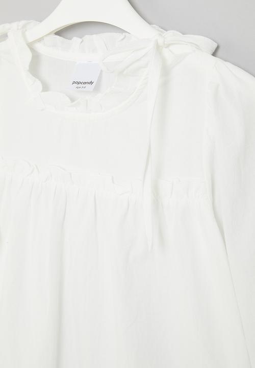 Pop Candy - Prairie blouse - white
