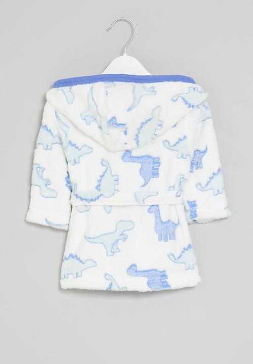 Pop Candy - Printed hooded robe - blue