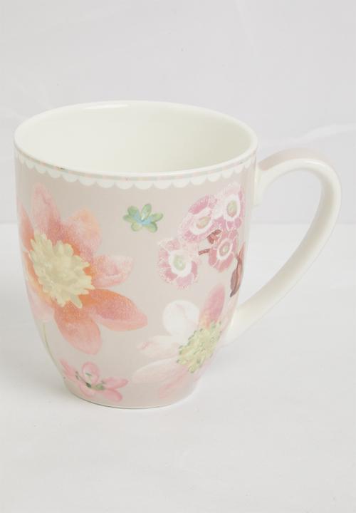 Maxwell & Williams - Primula Coupe Mug Set of 6 - Pink 