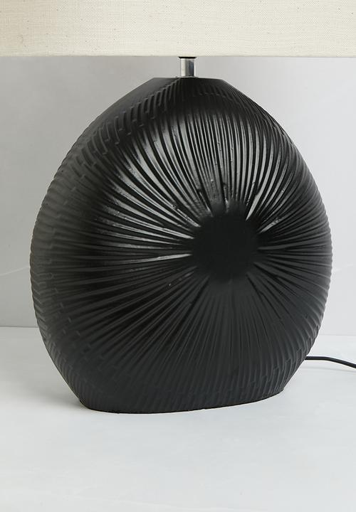 Sixth Floor - Logo Table Lamp - Black