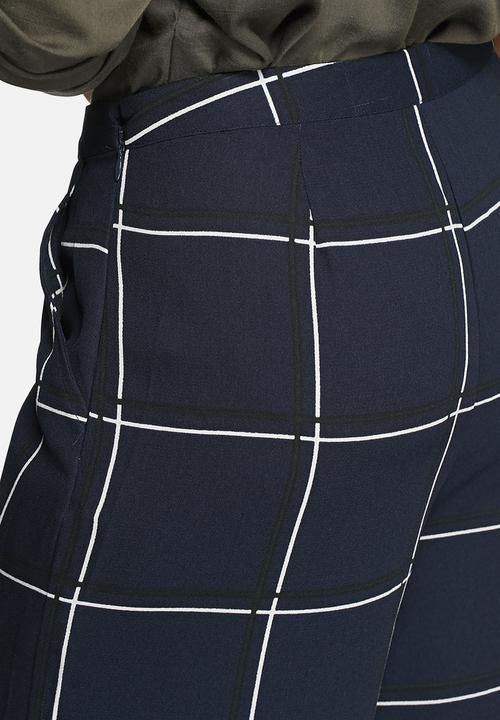 Vero Moda - Grid Wide Pants