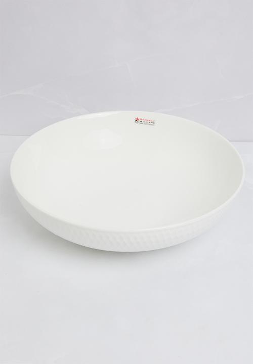 Maxwell & Williams - Diamonds Round Serving Bowl - White