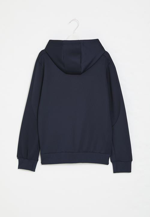 SOVIET - Boys zip through sweat top - navy