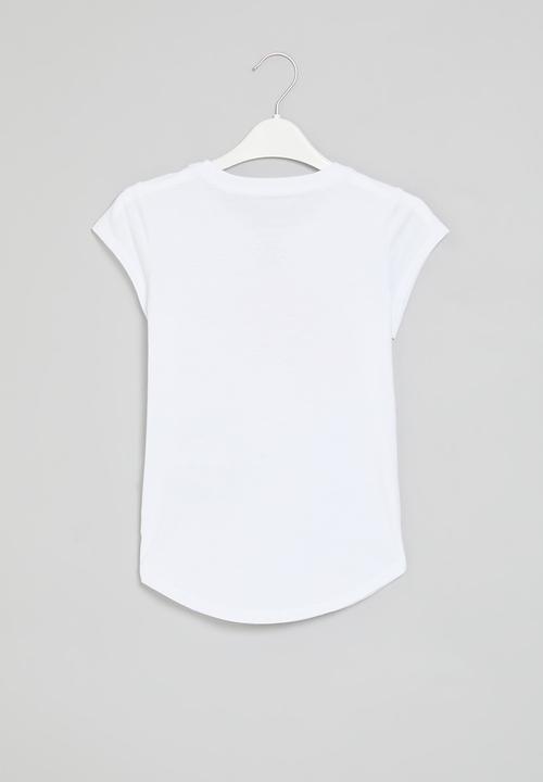 Nike - Nkg futura air short sleeve tee - white & playful pink