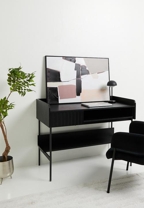 Sixth Floor - Moore Desk - Black 