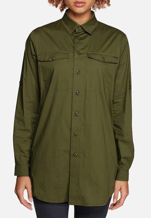 G-STAR - Rovic Long Boyfriend Shirt
