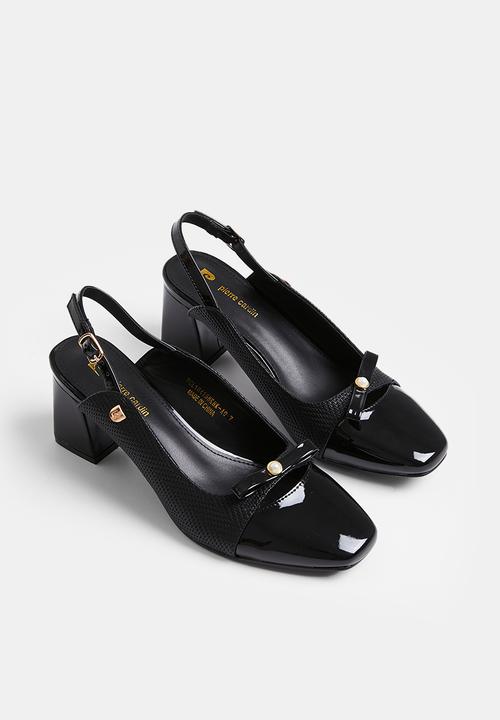 Pierre Cardin - Pierre slingback heel - black