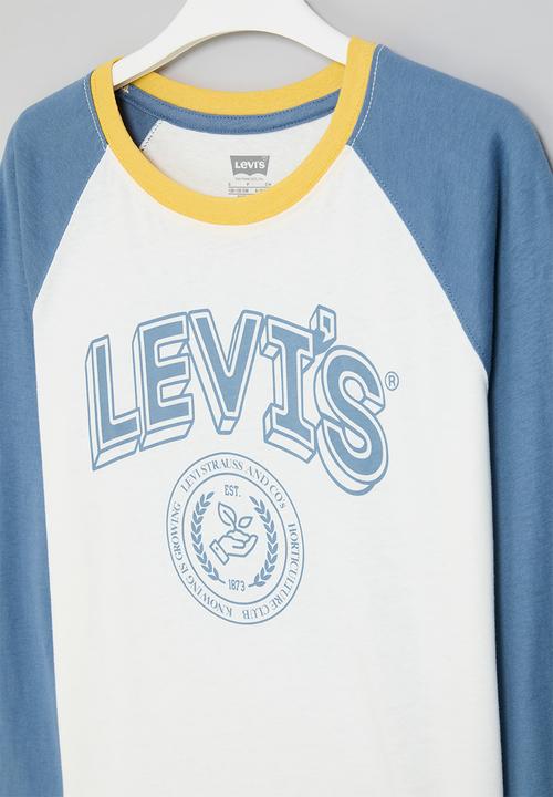 Levi’s® - Lvb prep colorblock longsleeve - cloud dancer