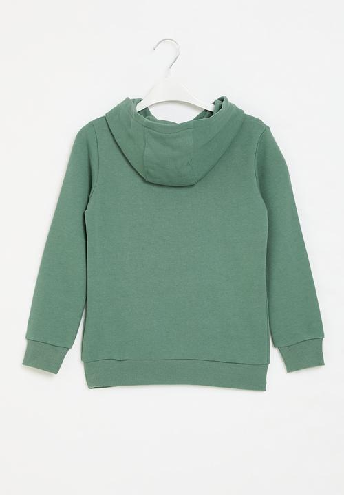 Levi’s® - French terry batwing pullover - dark forest