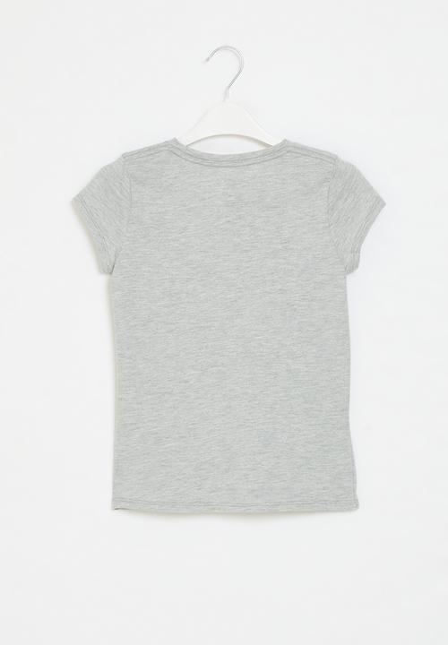 Levi’s® - Lvg ss batwing tee - light gray heather/red