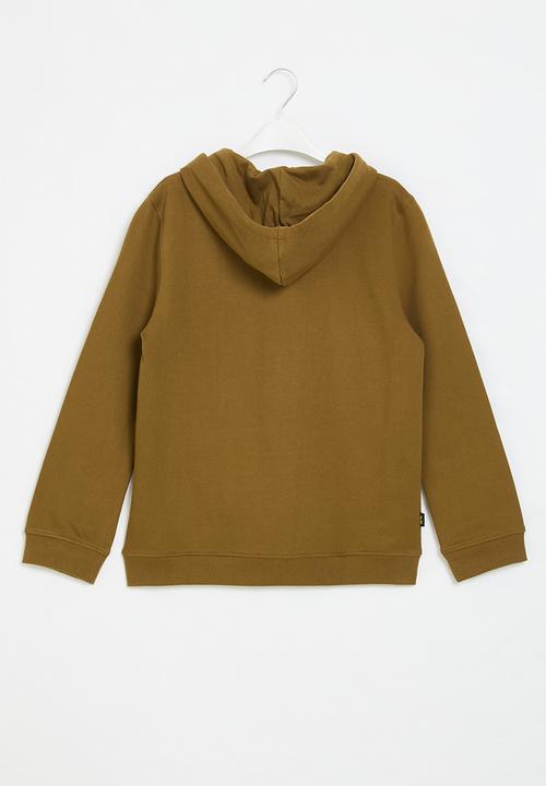 JEEP - Pull over logo hoody- carhatt brown