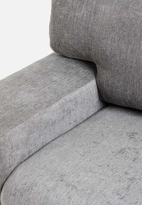 Sixth Floor - Clifton 3 seater sofa - Mirage charcoal